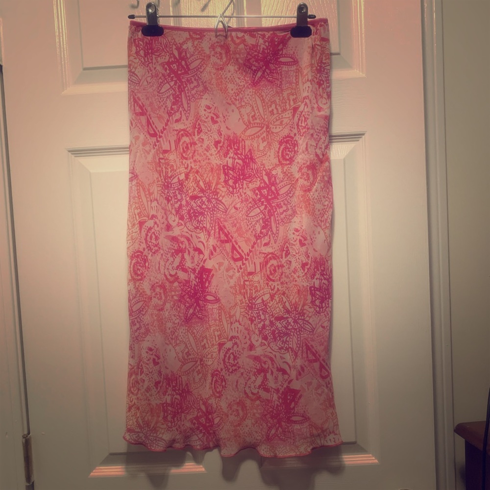 Pink Dress Skirt